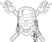 Carribean Pirate Skull